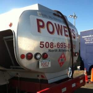 powers heating oil truck
